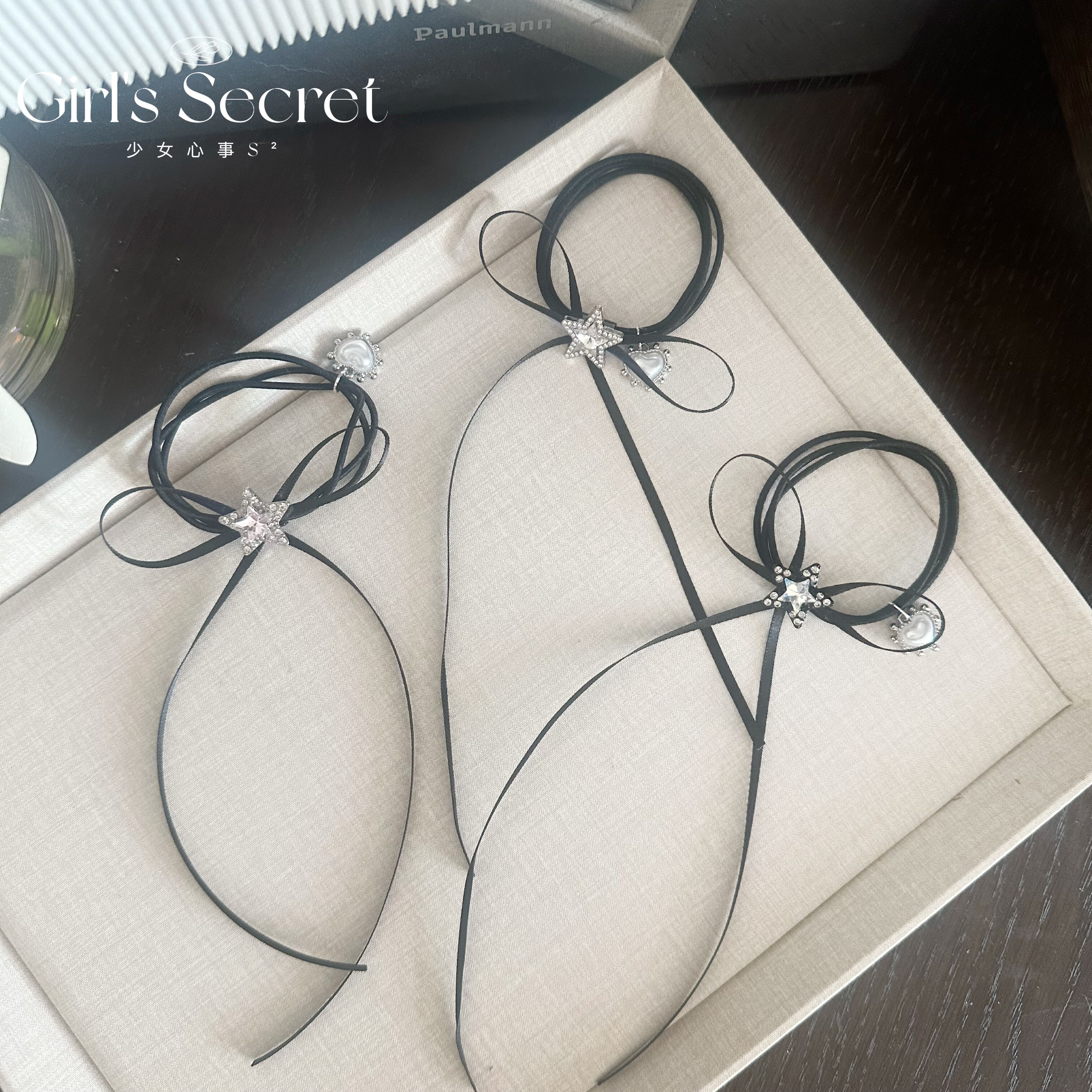 少女心事｜原创蝴蝶结飘带扎头绳