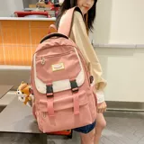 Ранец, универсальный брендовый вместительный и большой рюкзак, в корейском стиле, для средней школы