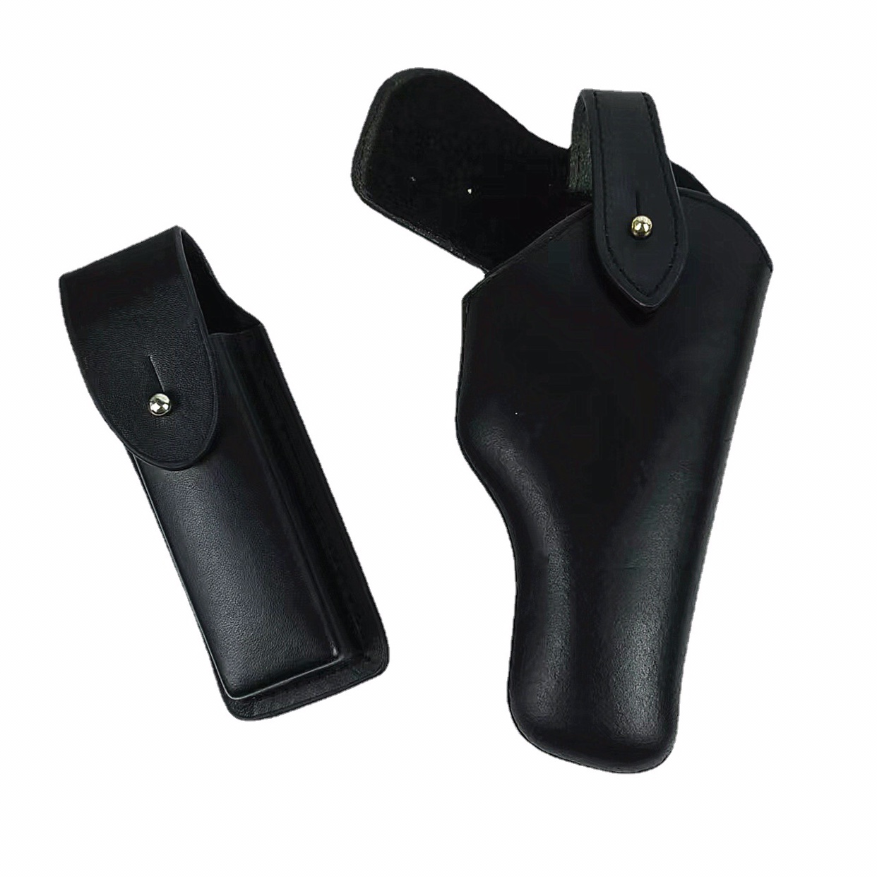 64/92/普套型全套枪套真牛皮隐形便衣舞台影视道具快拔通用枪套