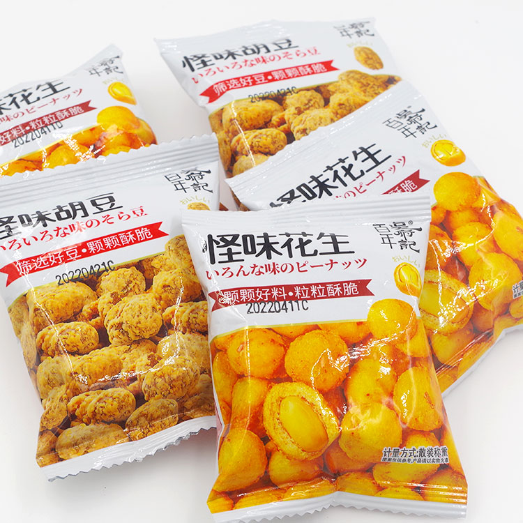 百年吴府记怪味胡豆怪味花生颗粒饱满粒粒酥脆四川成都零食