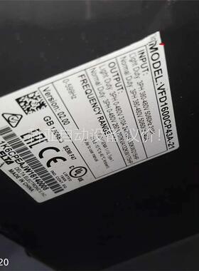 变频器风机水泵 VFD1600CP43A-21 160KW(议价)