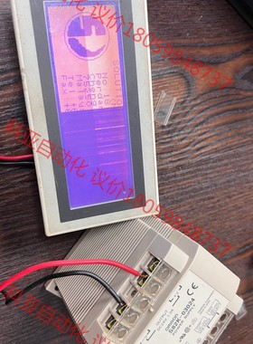 拆机触摸屏三菱F930GOT-BWD上电显示蓝白色、F930