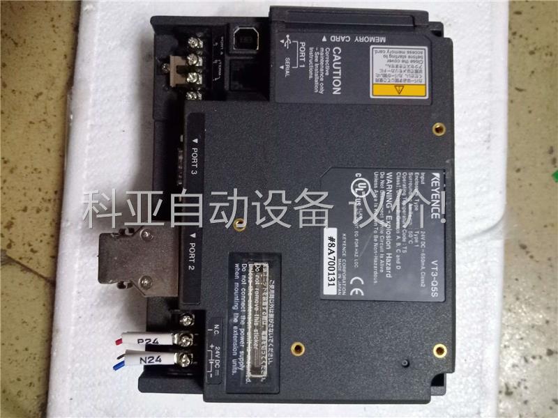 基恩士触摸屏VT3一Q5S，一个柝机物品成色功能正常，有(议价)