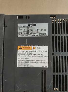 日立750W电机驱动器ADA2-08NSCP2，电压220V（议价）