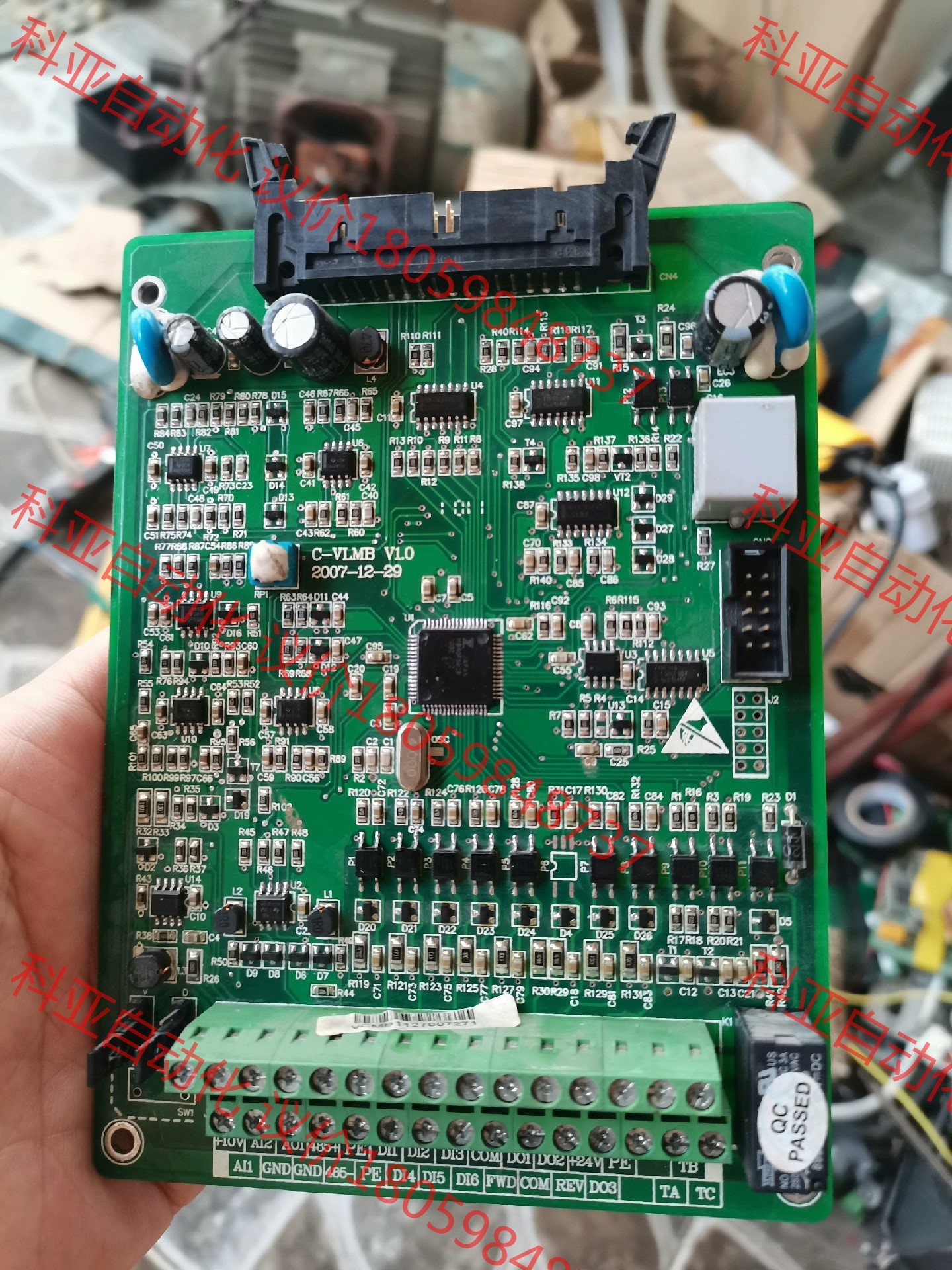 天正TVFS9变频器主板（18.5kw），功能包好无修实物图