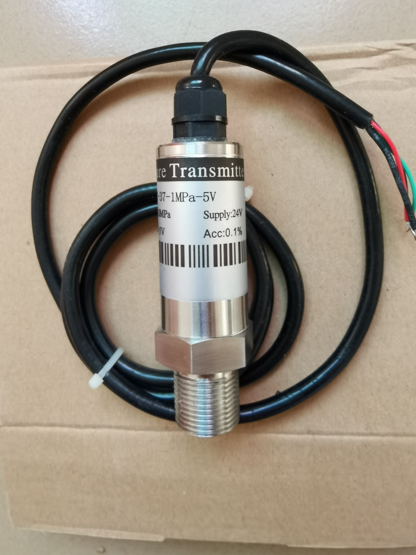 扩散硅压力变送器传感器ST-37-1MPa-5V，详情见图片