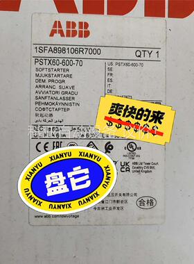 PSTX60-600-70 ABB软启动器 仅拆封(议价)