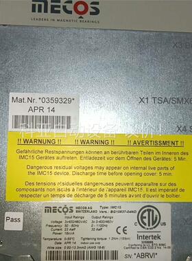 通快备件0359329：MECOS通快激光涡轮机变频器拆机一(议价)