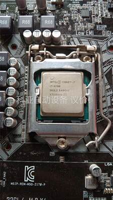 华硕z170-P主板带i7-6700CPU，拆机成色，需(议价)