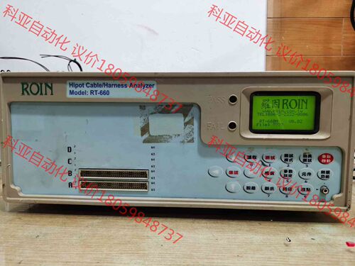 ROIN罗因RT-660线材测试仪，图片实拍，通电正常，用的