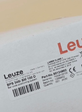 BPS348iSM100D 劳易测传感器原装正品(议价)