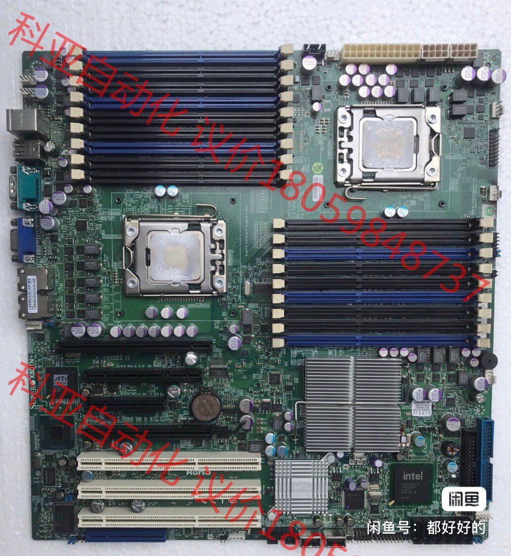 超微X8DTN+  双路X58主板双路1366主板  工控机