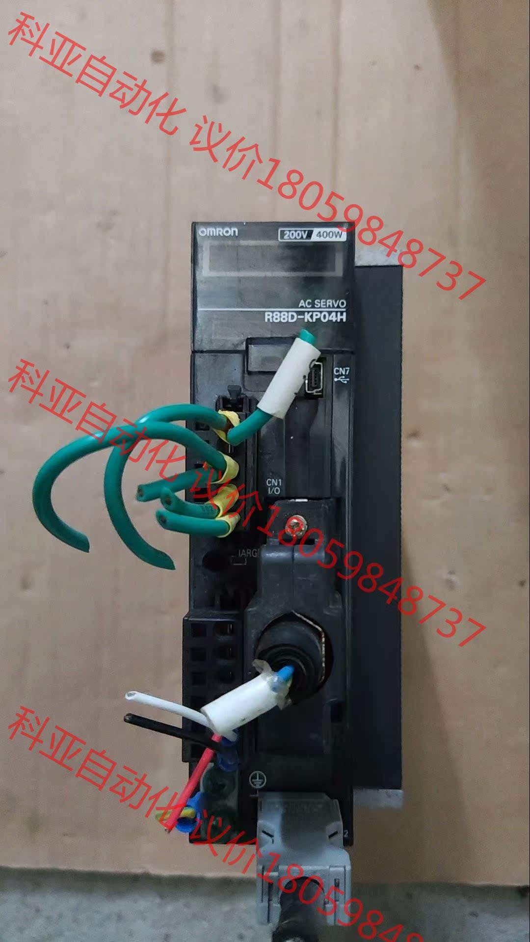 欧姆龙驱动器R88D-KP04H-Z实物图，质量包好现货询价