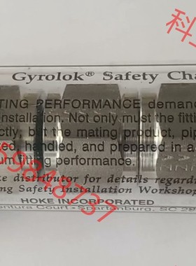 HOKE GYROLOK 6SCNF316螺母前后卡套