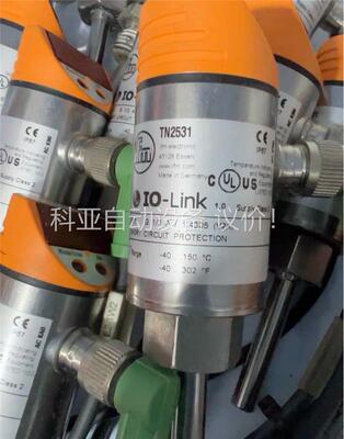 IFM易福门TN2531温度传感器，成色9新。功能包好。拆机(议价)