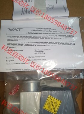 VAT 21632-KA21 气动角阀 KF40