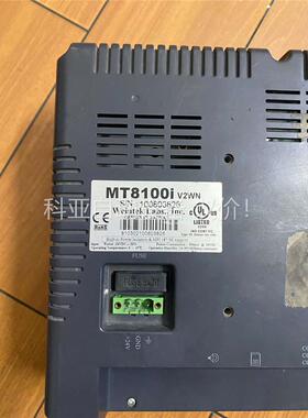 威纶通触摸屏MT8100i V2WN 二手拆机，功能包好，成(议价)