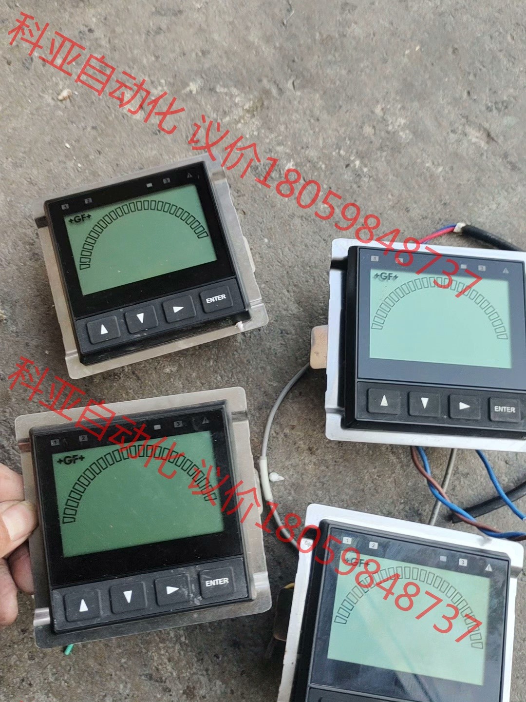 GF 3-9900-1P 拆机功能正常，乔治费歇尔流量计实物