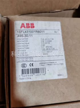 ABB触器A95-30-11.1SFL431001R801(议价)