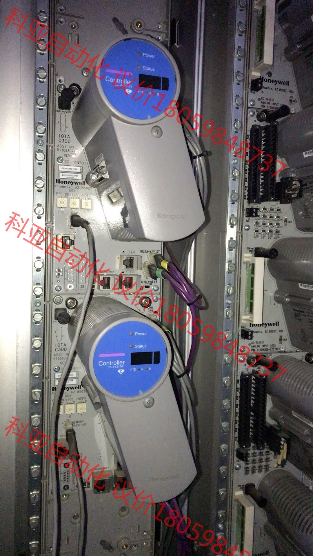 霍尼韦尔plc模块：CC-PCNT01。CC-TCNT01。