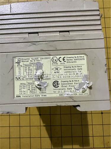 二手idec和泉安全继电器EB3L-S10SD(议价)
