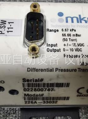 MKS 226A-33032 Pressure transd(议价)