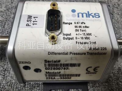MKS 226A-33032 Pressure transd(议价)