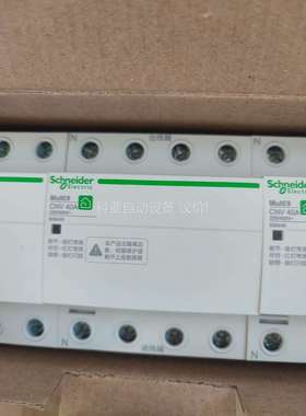 CNV自复式过欠压保护器4P40A。订货号926440（议价）