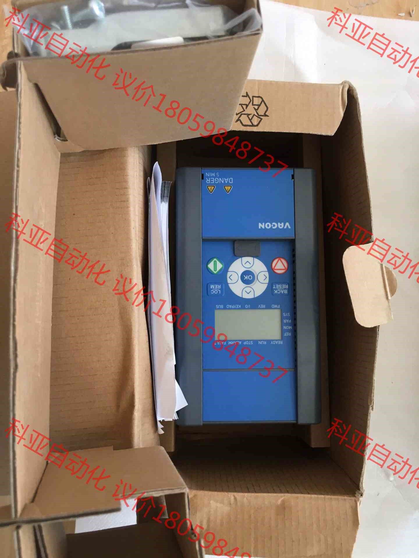 全新伟肯变频器 VACON0020-3L-0006-4+EM