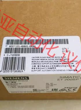 全新131-4BB01-0AB0产品质保一年 现货当天发货