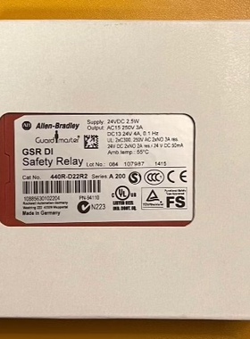 Rockwell 安全继电器模块 440R-D22R2 原装(议价)