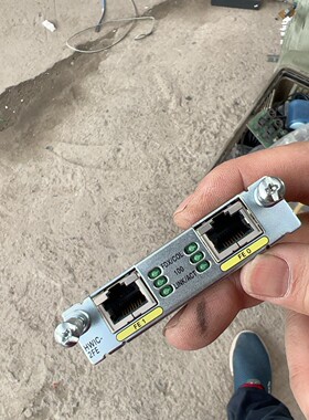 思科/CISCO HWIC-2FE V02,两口网络模块