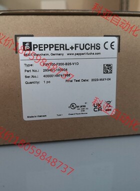 倍加福PXV100-F200-B25-V1D 8-16周
