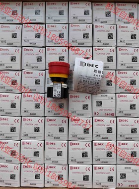 和泉红色急停按钮 XA1E-BV303R 三个常闭触点