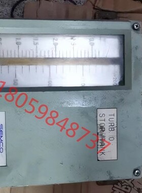 SEMCO 液位显示表拆机  左边刻度0-3米，右边0-20