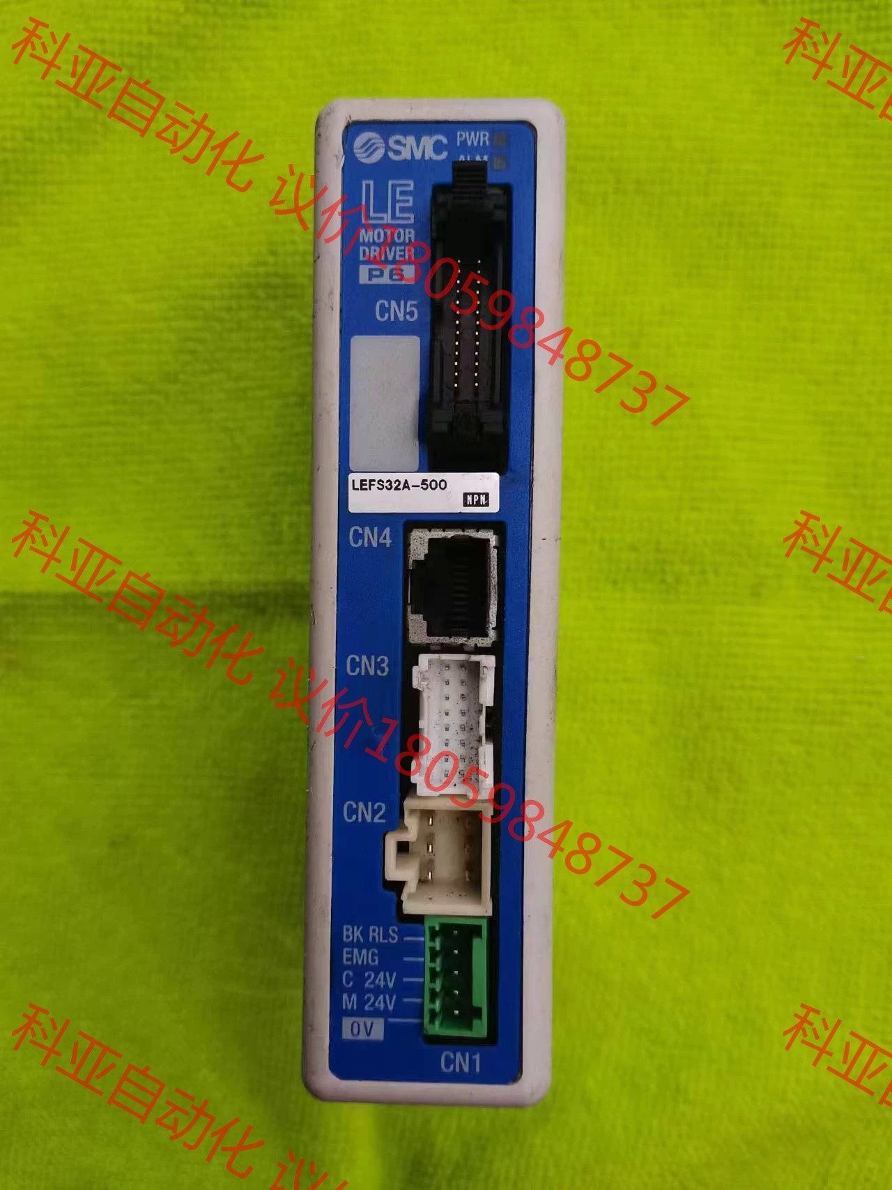 二手SMC电动气缸驱动器 LECP6N3-LEFS32A-5