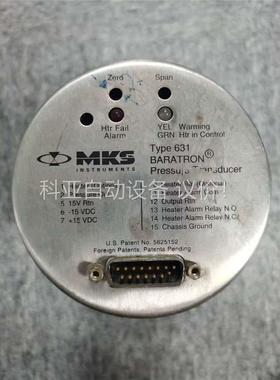 MKS 631A11TBEH PRESSURE TRANSD(议价)