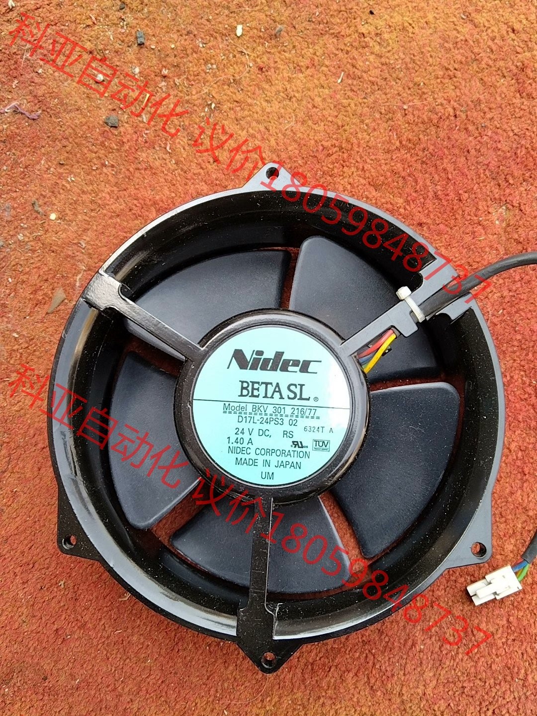 NIDEC D17L-24PS3 02 24V 1.40A