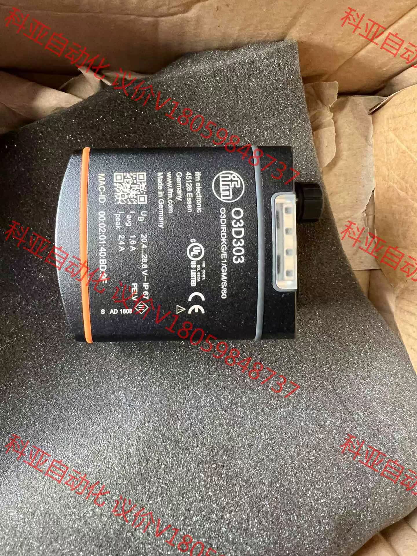 IFM O3D303 易福门全新3D物体识别传感器 O3DI
