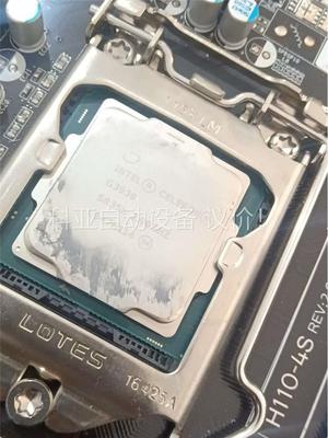 清华同方品牌拆机H110一4S主板十G3930CPU ，成色(议价)