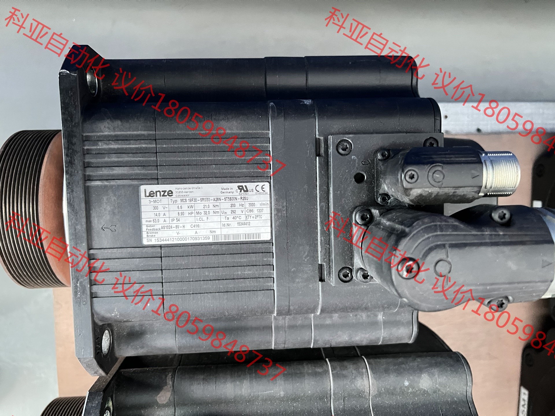 Lenze 伦茨 伺服电机 MCS19F30-SRSB0-A