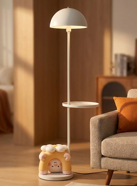 卡通动物树脂可发光落地摆件