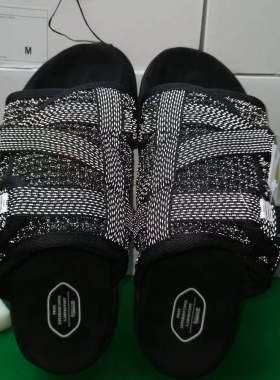 夏季胶粘visvim陈冠希潮拖鞋