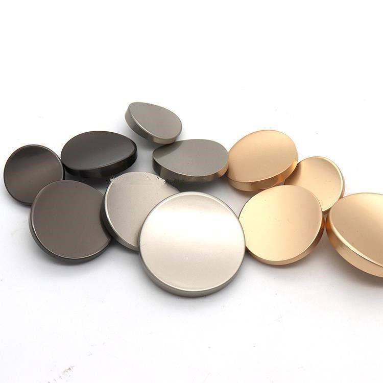 扣子纽扣圆形个性碗状凹面高档金属手缝大衣铁扣针织衫开衫夹克扣