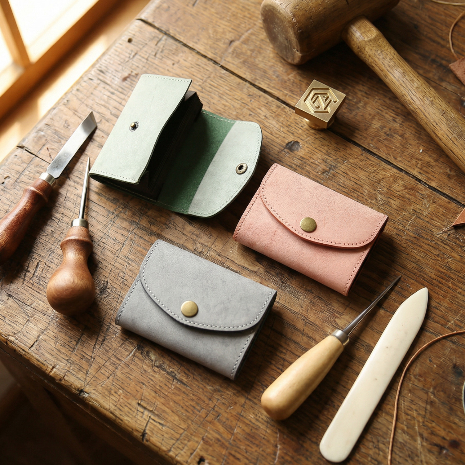 雾蜡头层牛皮搭扣钱包一体包真皮大容量男女驾驶证多卡位风琴卡包