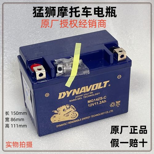 宗申大排机车蓄电池DYNAVOLT