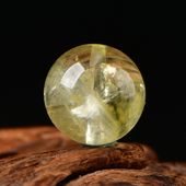 天然黄阿赛水晶散珠子DIY手工编织手链饰品手串配件串珠材单珠