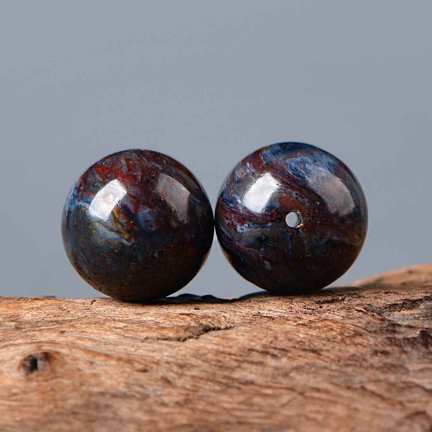 天然水晶彼得石圆珠散珠子