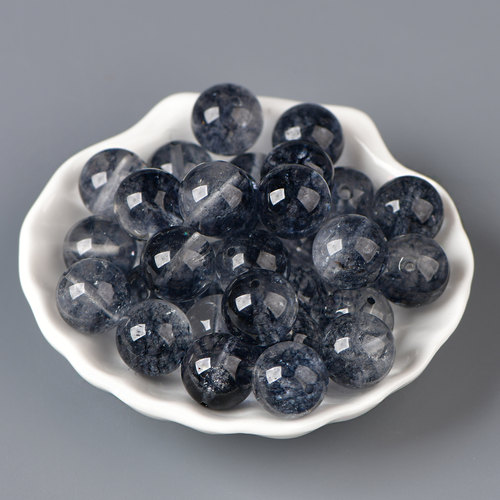 黑发晶爆花晶散珠子diy