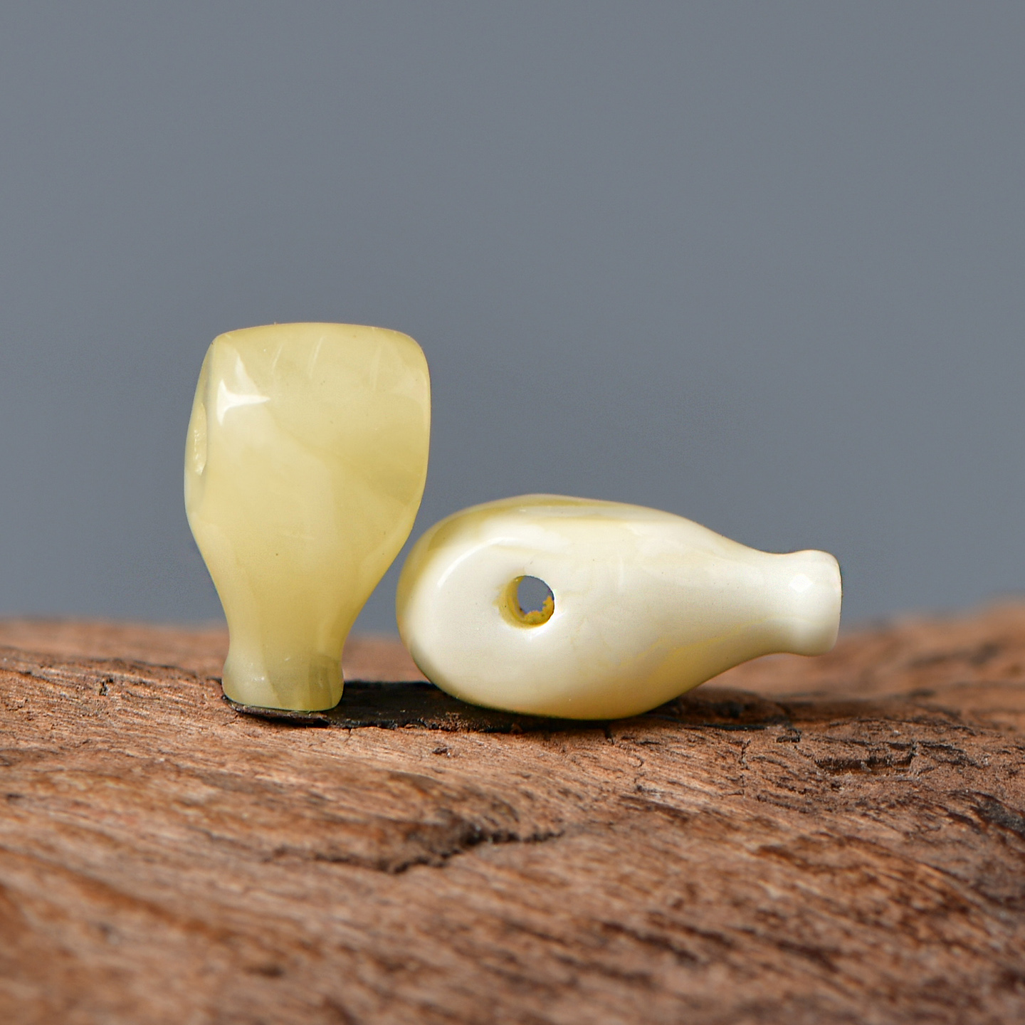 天然蜜蜡三通diy串珠配珠手链